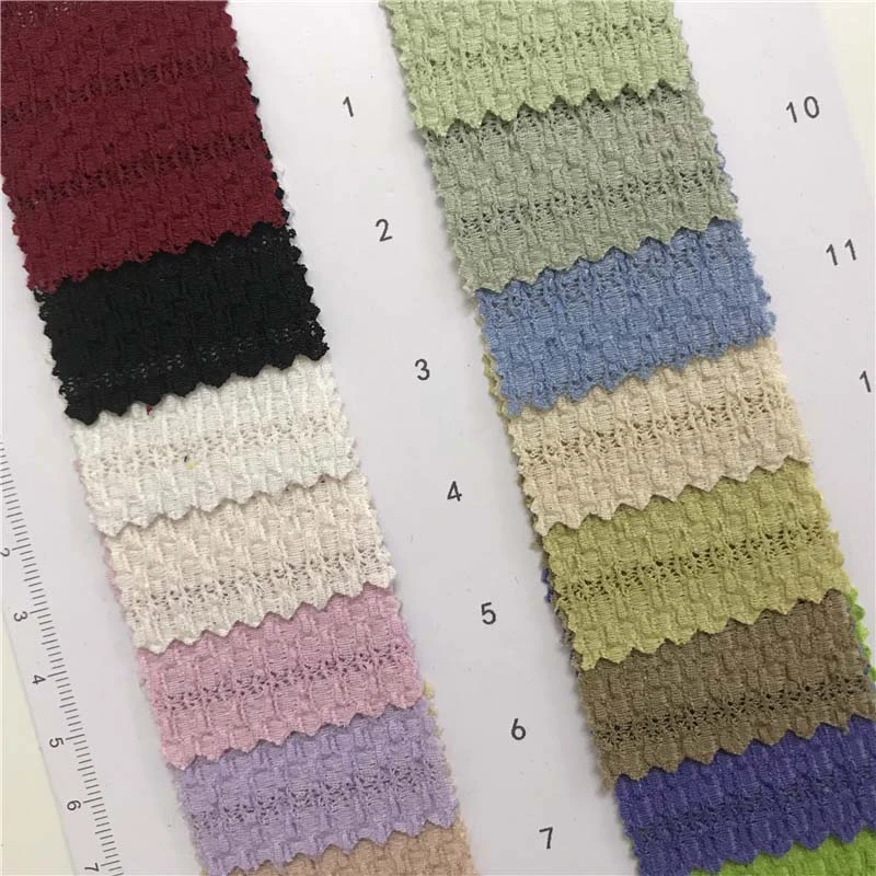 185g楼梯条针织面料16个颜色现货供应厂家直销时尚套装面料374625