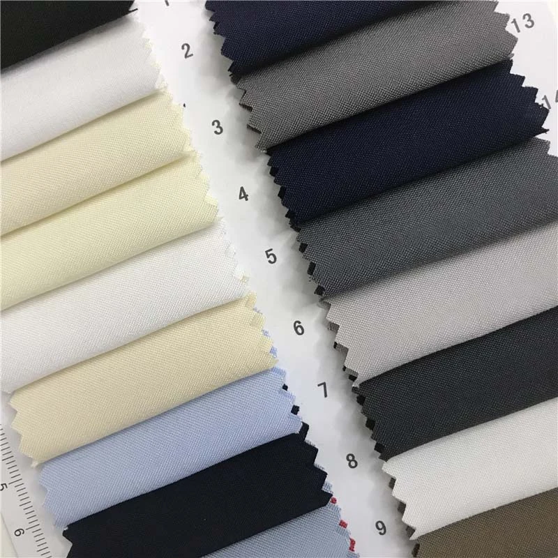 加厚平纹面料 95个颜色现货供应 上衣裙子套装面料 80011819