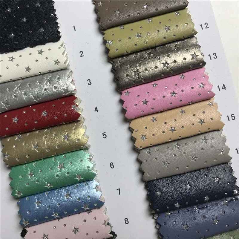 繁天星后工艺面料19个颜色现货供应服装沙发鞋材玩偶布料M393-1