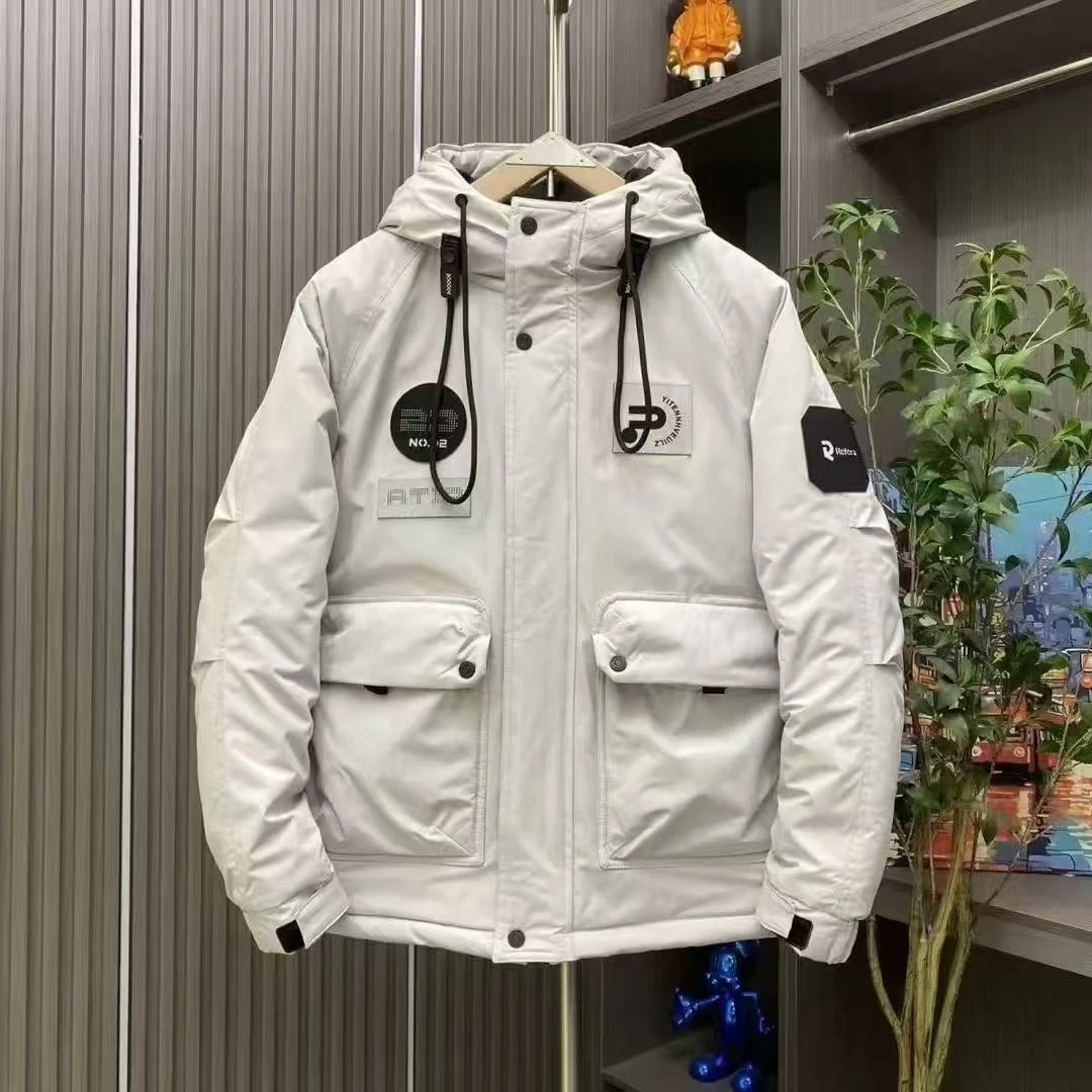 【极寒系列】冬季2024新款工装百搭加厚保暖冲锋衣外套887711