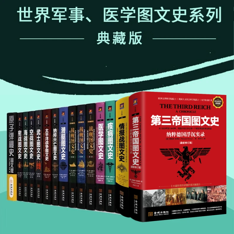 世界军事、医学图文史套装系列
