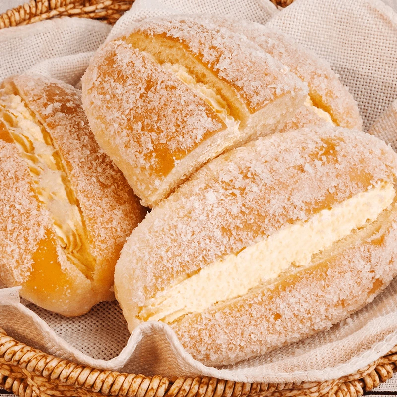 椰蓉椰丝奶油面包手工夹心蛋糕老式糕点甜品早餐饱腹短保日期新鲜