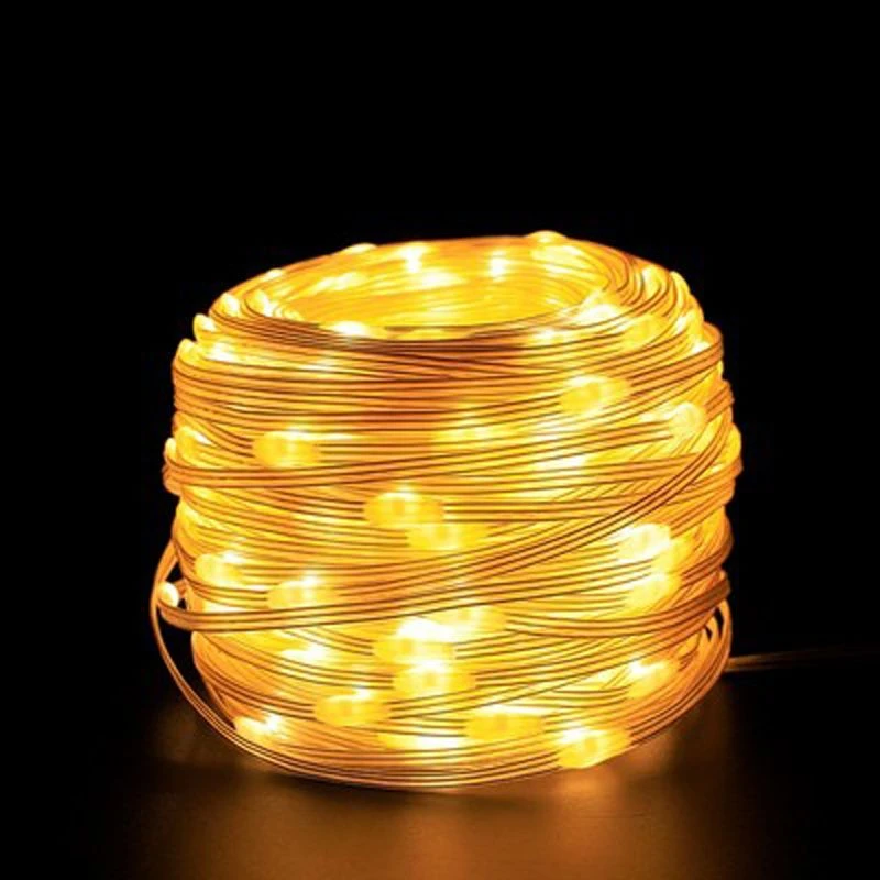 低压皮线灯防水LED皮线彩灯串满天星户外防水庭院装饰灯绕树灯