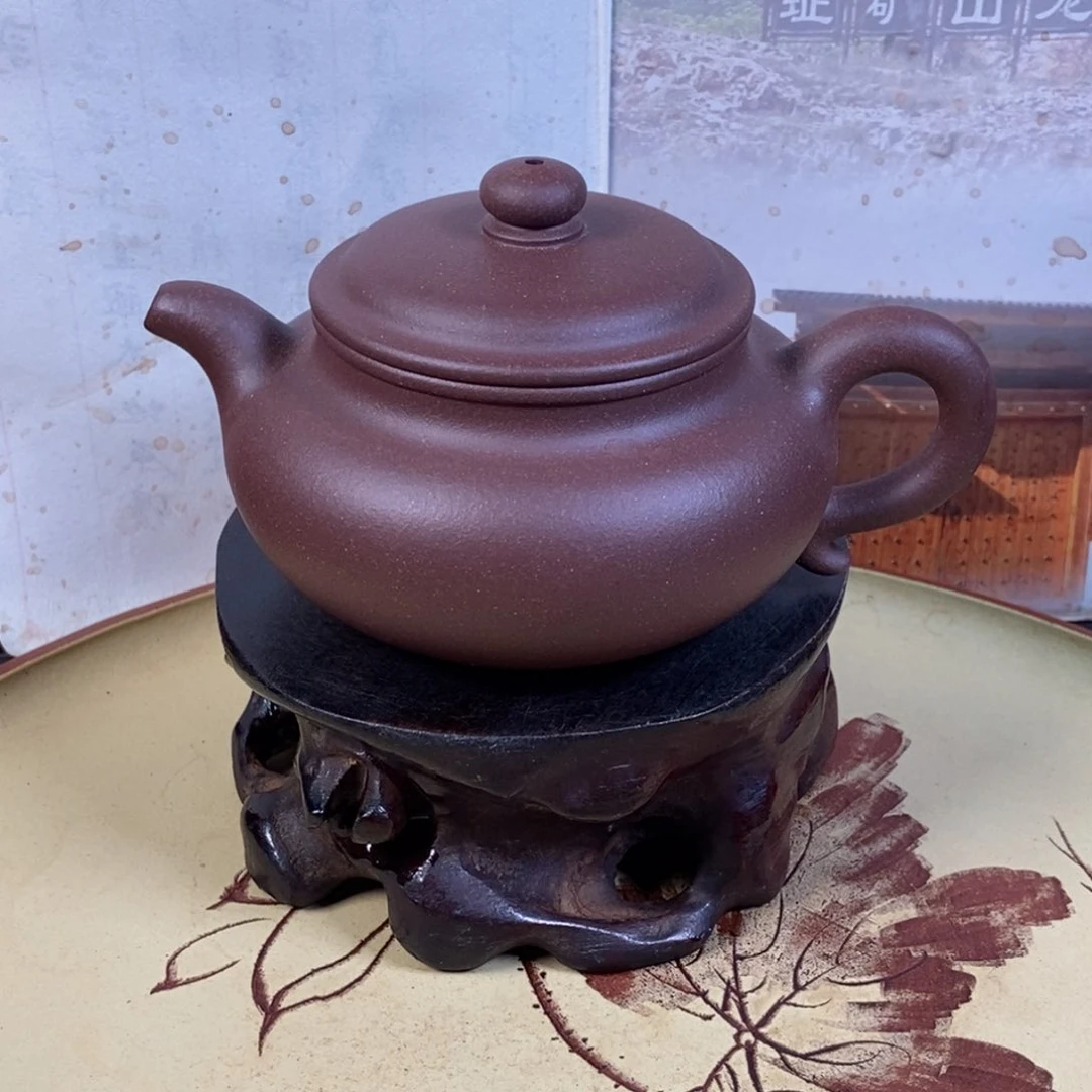 紫砂茶壶全手220 容量宜兴紫砂壶