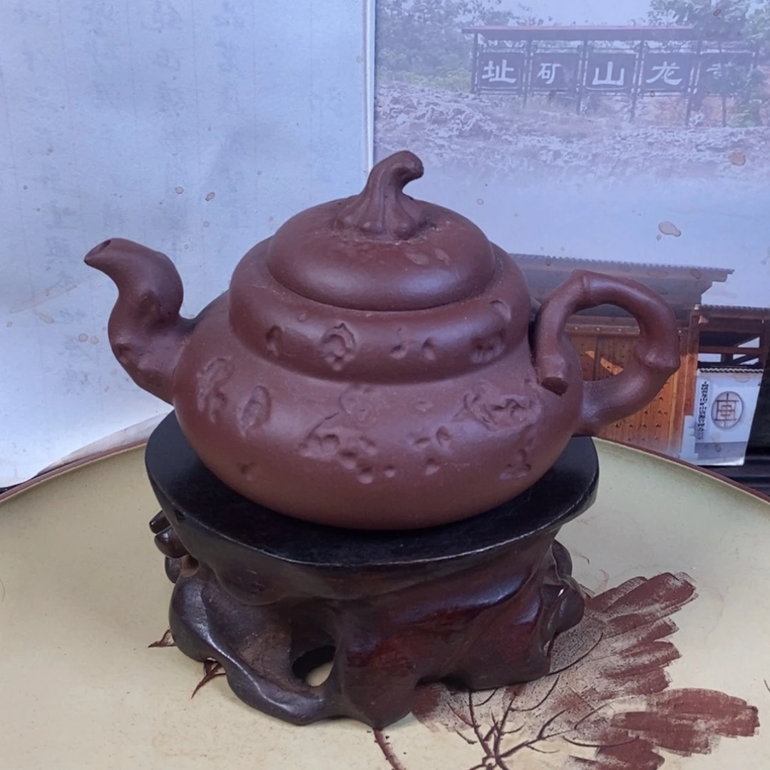 紫砂茶壶微瑕240 容量宜兴紫砂壶