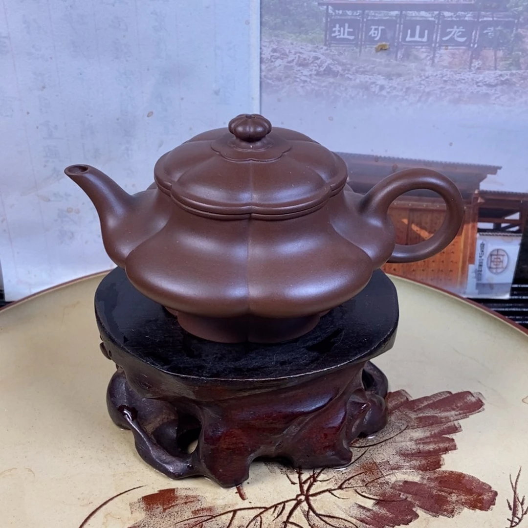 紫砂茶壶全手170 容量宜兴紫砂壶