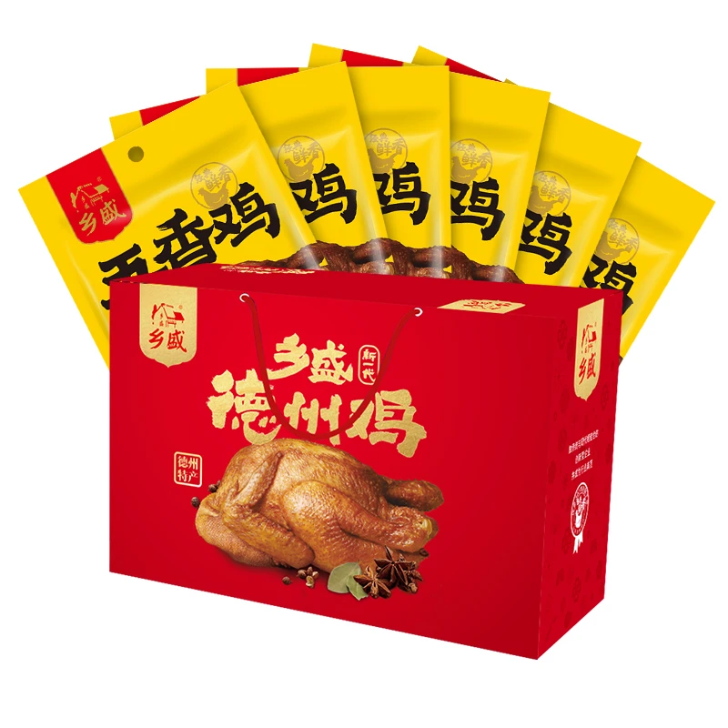 【德州老字号 】乡盛经典五香鸡 400g*6只 熟食卤味