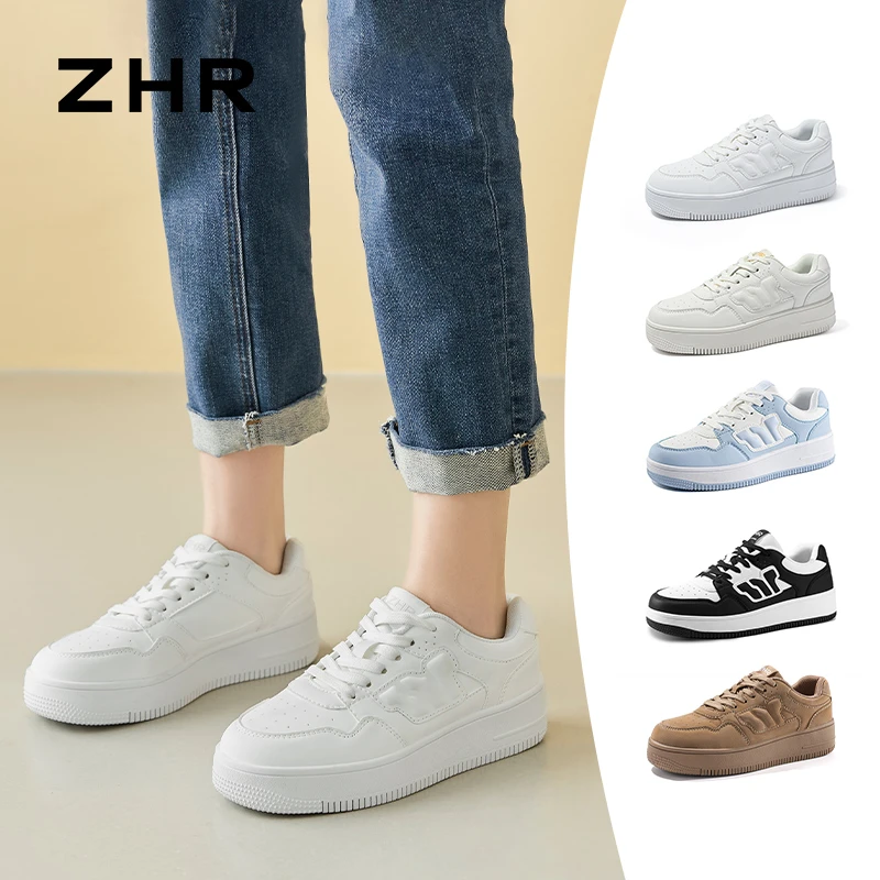 ZHR则则男女同款板鞋加绒小白鞋鞋子女ins潮牌百搭AK159/AK159A