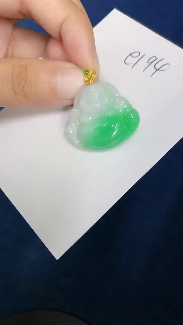 【闪购商品】翡翠颈饰18K金镶嵌000000000000