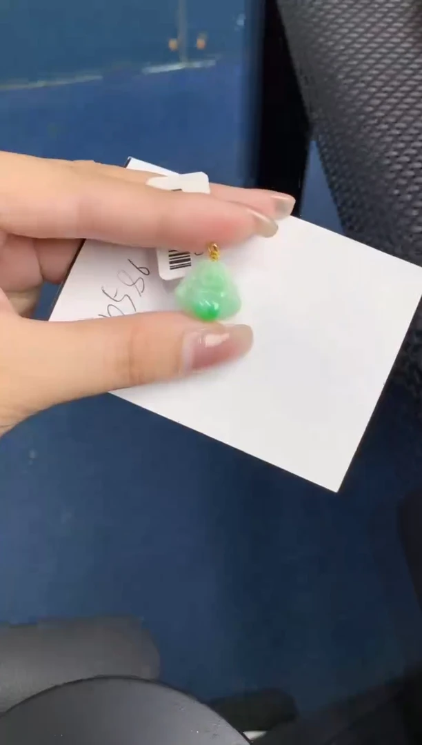 【闪购商品】翡翠颈饰18K金镶嵌000000000