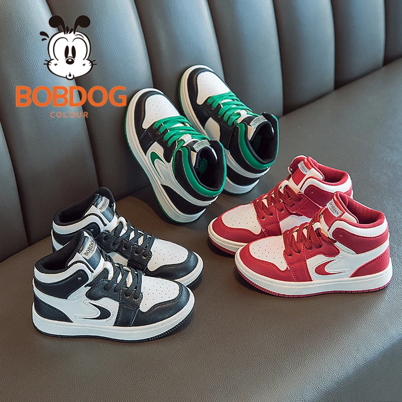 【表哥】巴布豆卡乐男女童板鞋春秋新款品牌童鞋6-12岁爆款板鞋