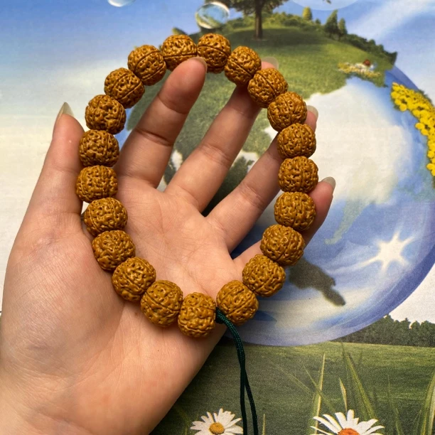 六瓣蜂巢手持单圈14-15mm金刚菩提单圈