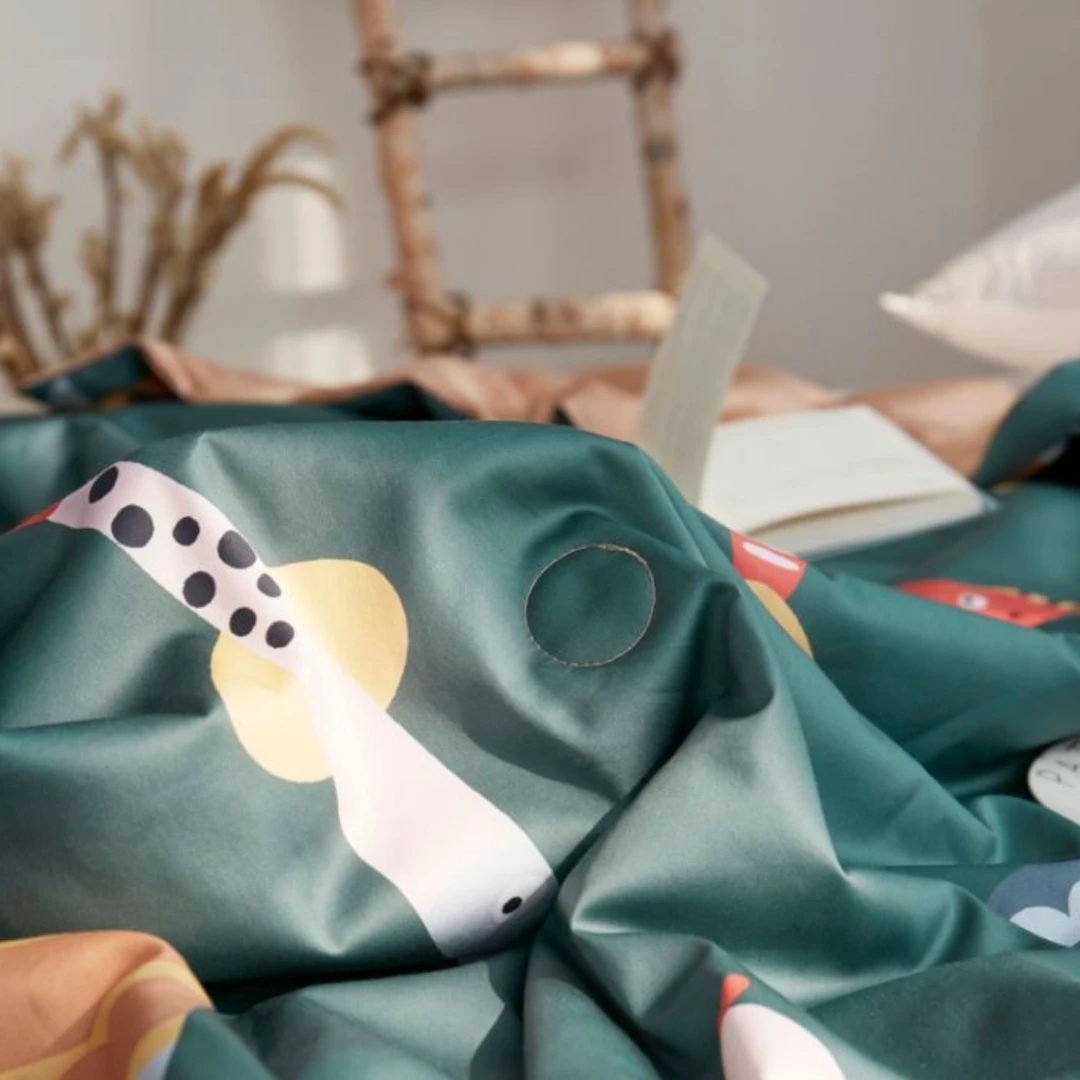 安哥 反季清！【单品夏被】A类长绒棉卡通亲肤抑菌可水洗夏被 LS