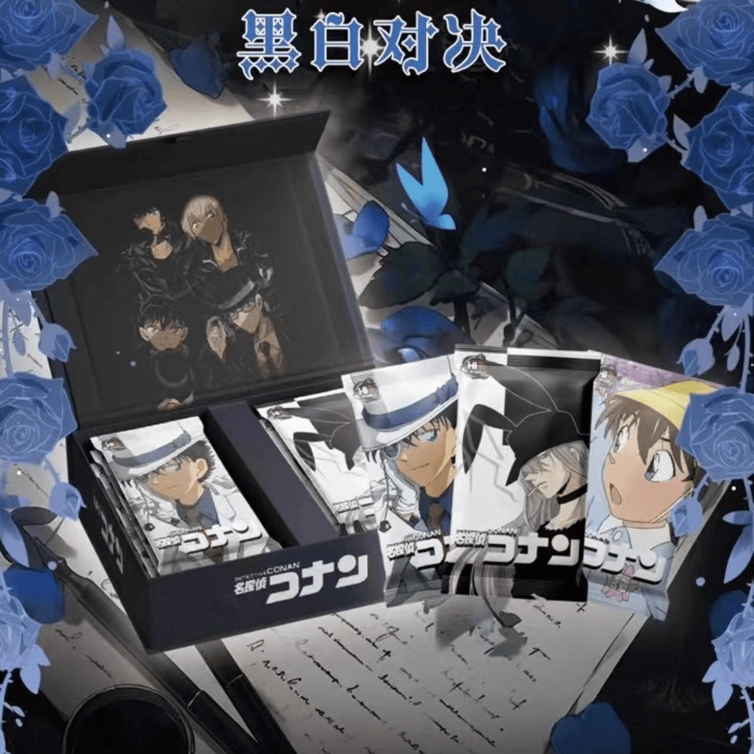 加菜  Hi卡 名侦探柯南第一弹《黑白对决》卡牌收藏盲盒