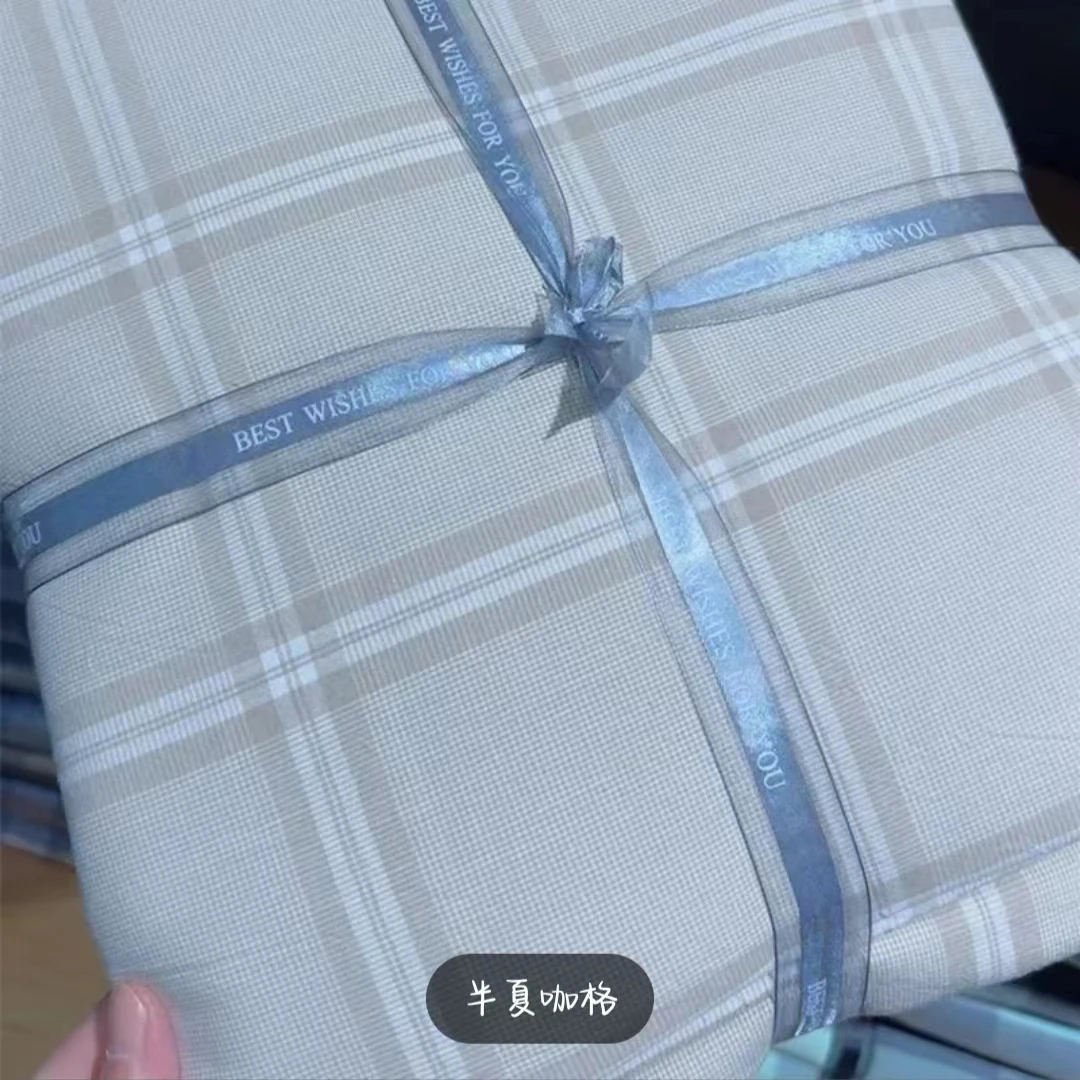 AA版全面色织水洗棉四件套