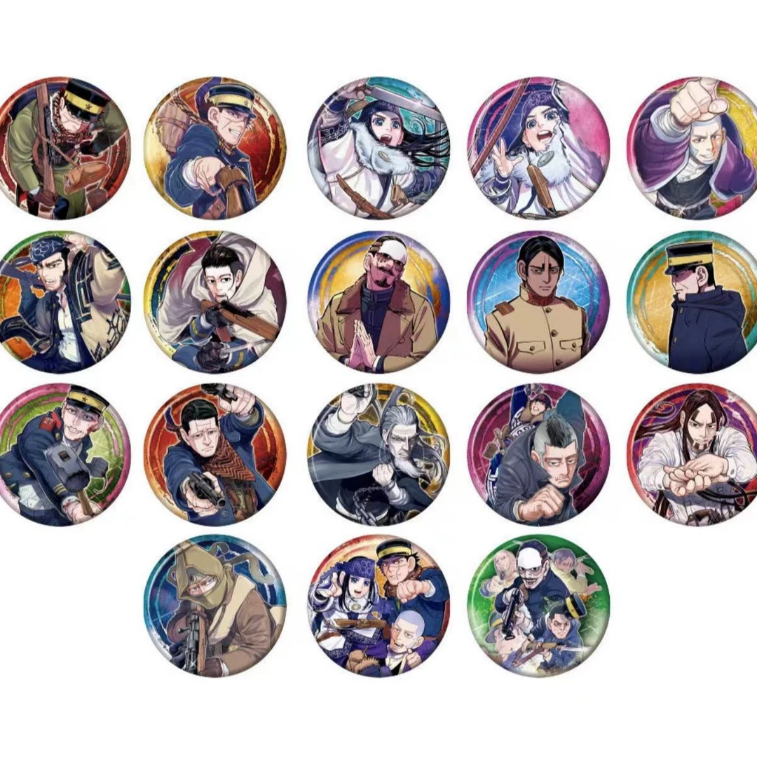 【黄金神威】原画吧唧盲抽