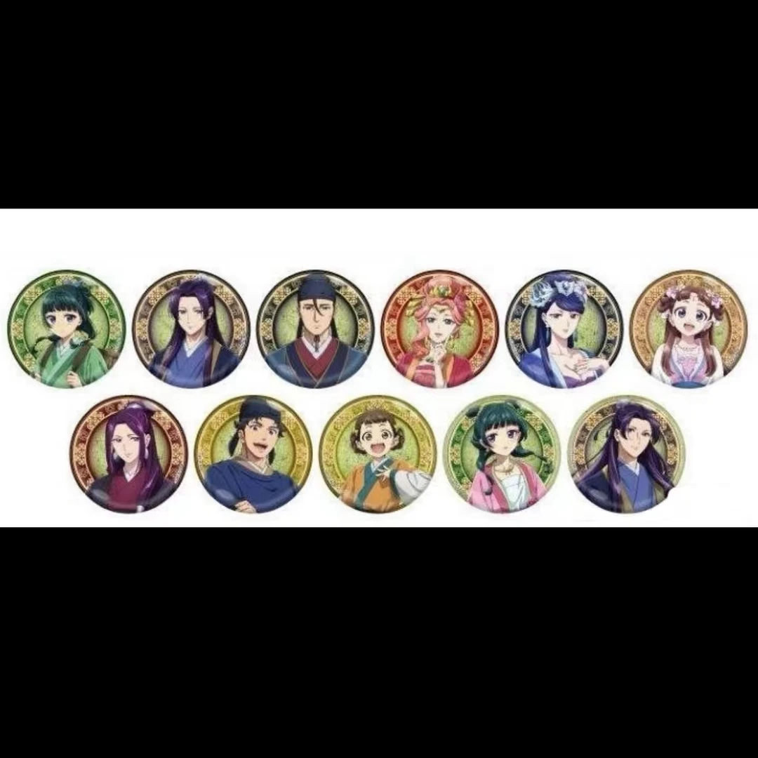 【药屋少女的呢喃】金屏风ver吧唧徽章盲抽