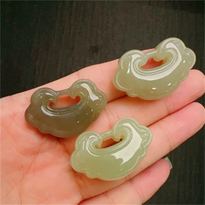 和田玉如意锁/多样性发其一