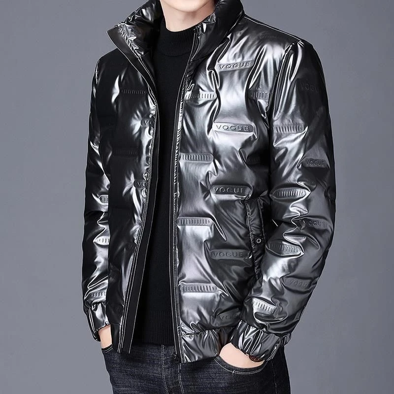波司澄波司澄男士羽绒羽绒棉服冬季年潮流短款轻薄加厚亮面帅气保