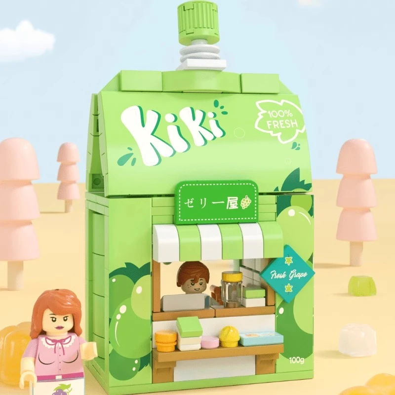 未及真好小店潮玩积木益智拼装玩具小屋模型女孩
