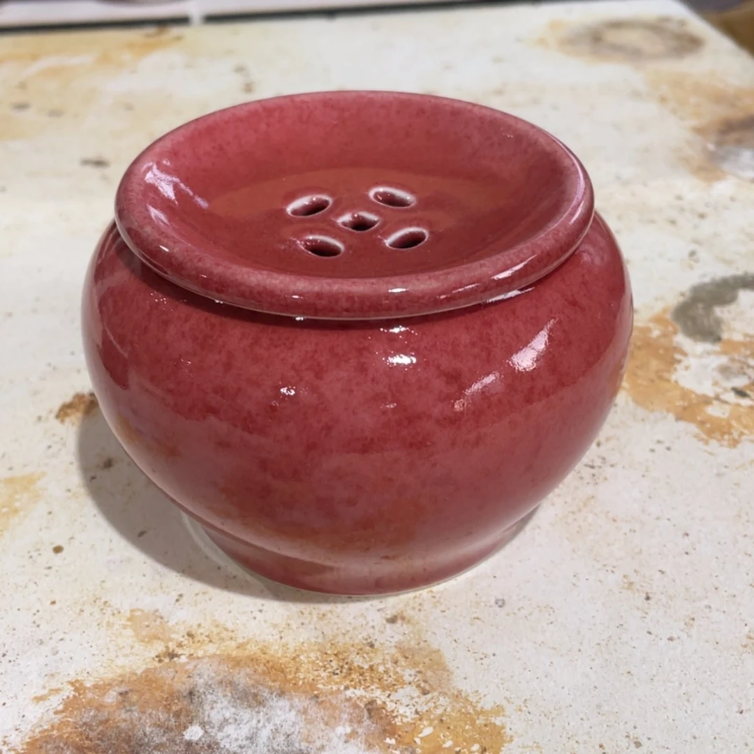 【闪购商品】瓷杯豇豆红