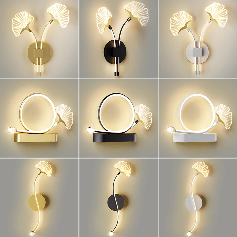 壁灯卧室2025新款创意轻奢床头灯饰现代简约客厅电视背景墙壁灯具