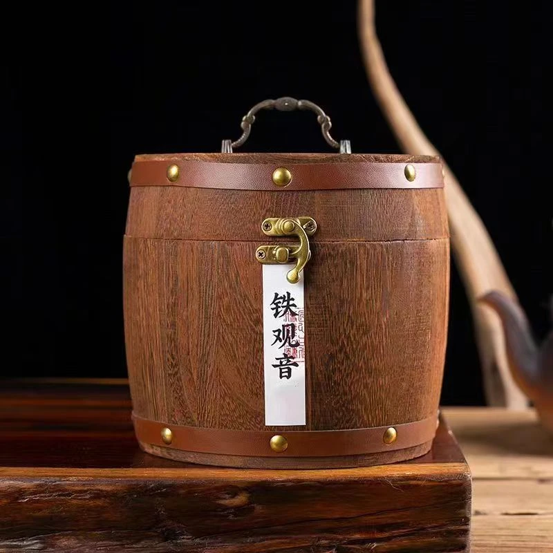 木桶装实木 一斤装 新茶铁观音 散茶