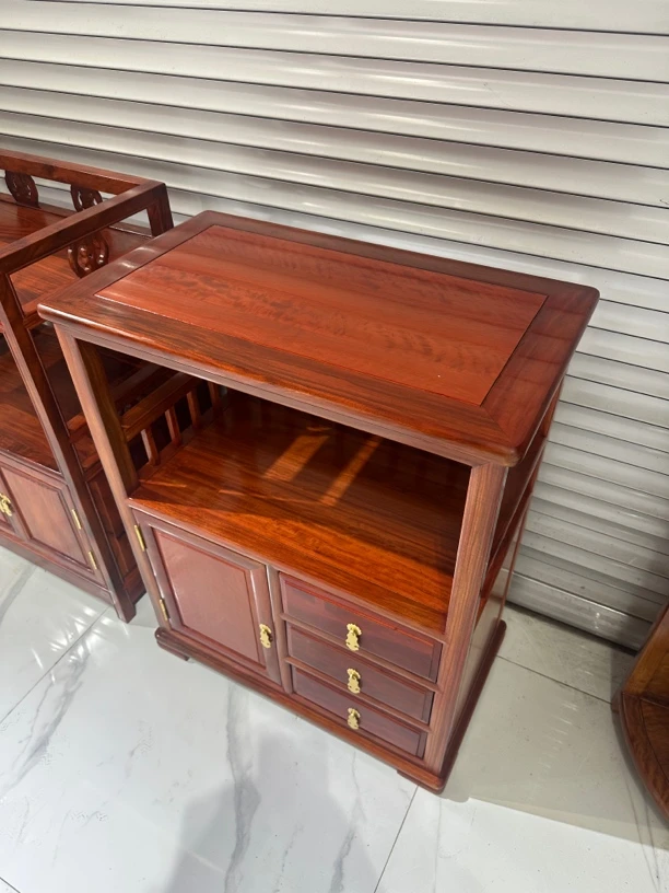 越南花梨木茶水柜茶水架子68✖️40高85