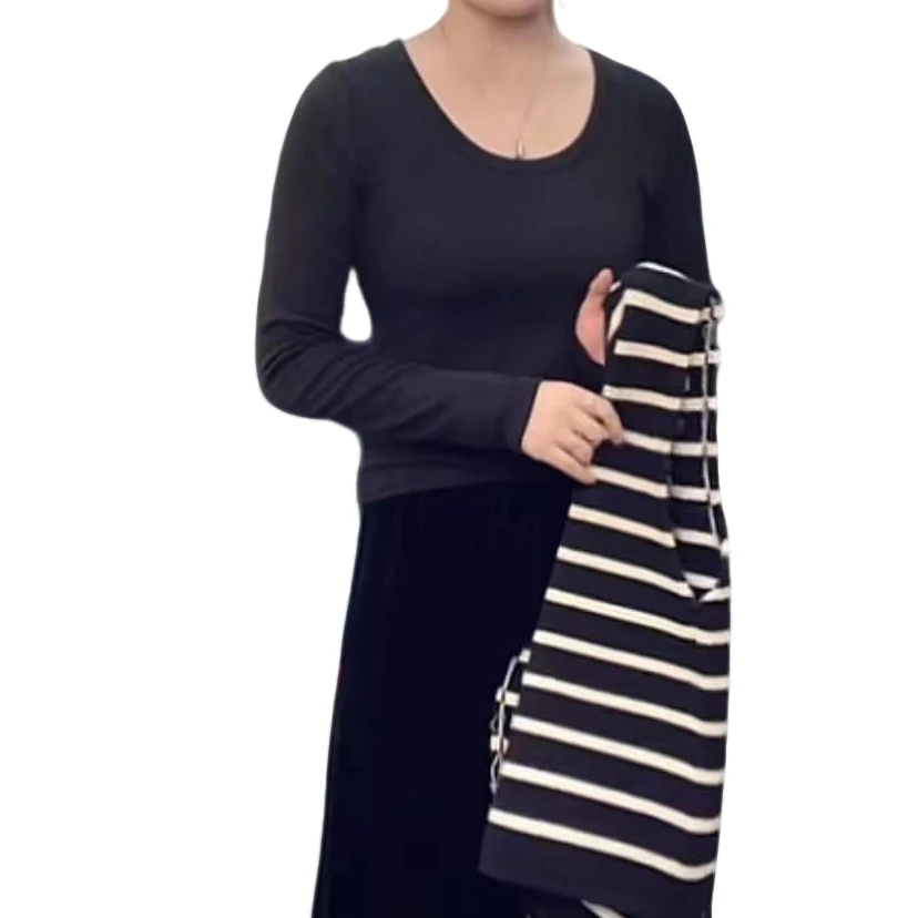 时尚修身圆领面膜T