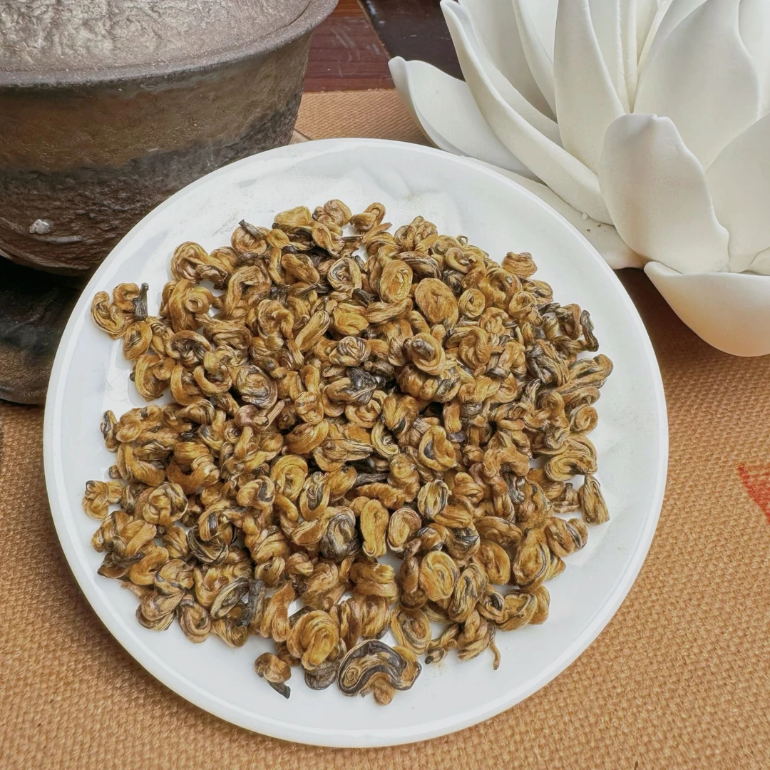 【滇红金螺】滇红小金螺 浓香型2024云南正宗凤庆古树红茶单株