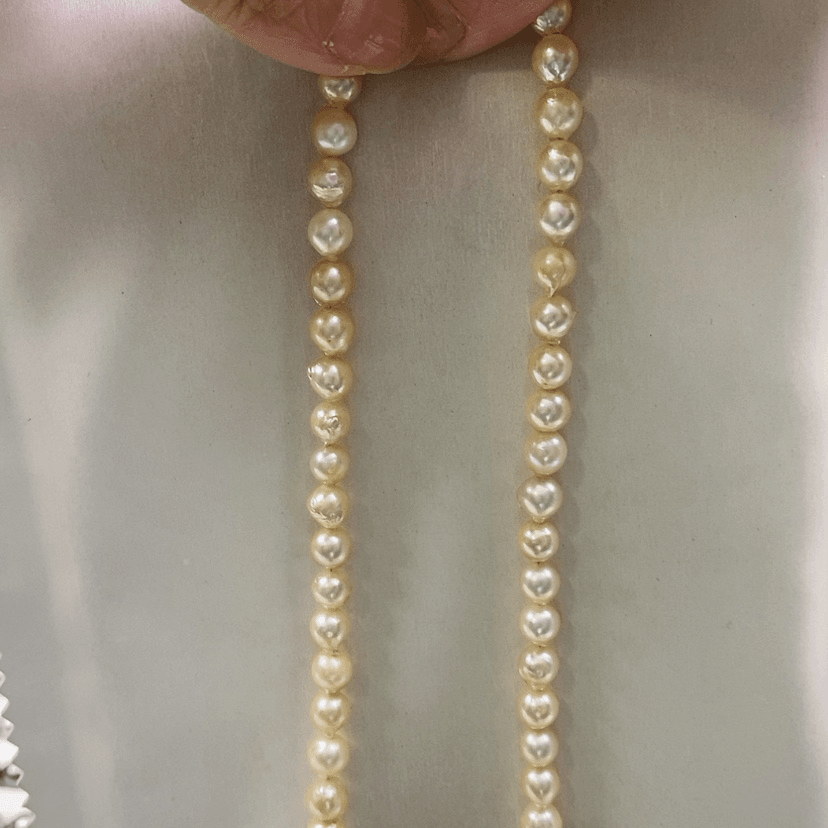 【闪购商品】海水珍珠颈饰银S925镶嵌