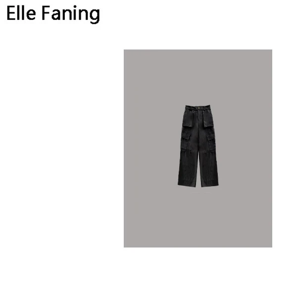 芒果优选-巴斯光年立体口袋直筒工装裤