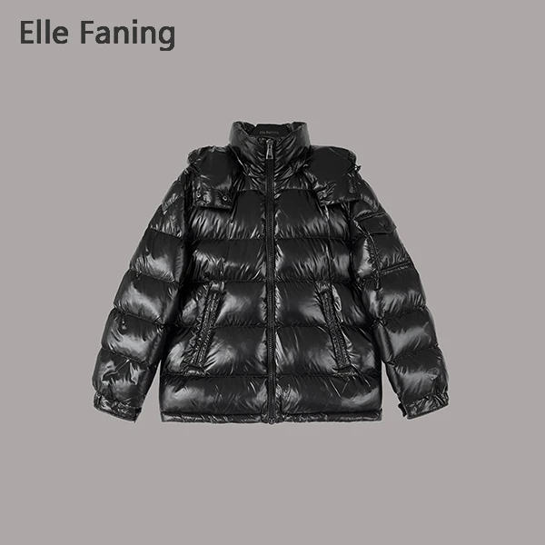 芒果优选-蒙家短款玛雅系列加厚连帽鹅绒服