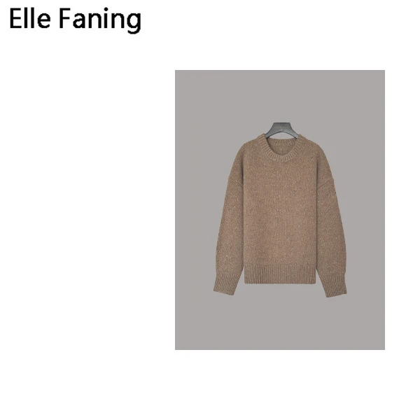 芒果优选-重磅系列简约套头针织衫