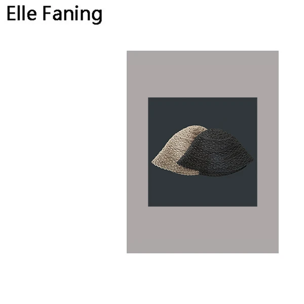 芒果优选-编织帽