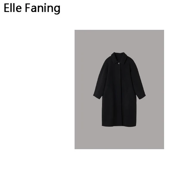 芒果优选-与冬天的约会 双面呢羊毛大衣