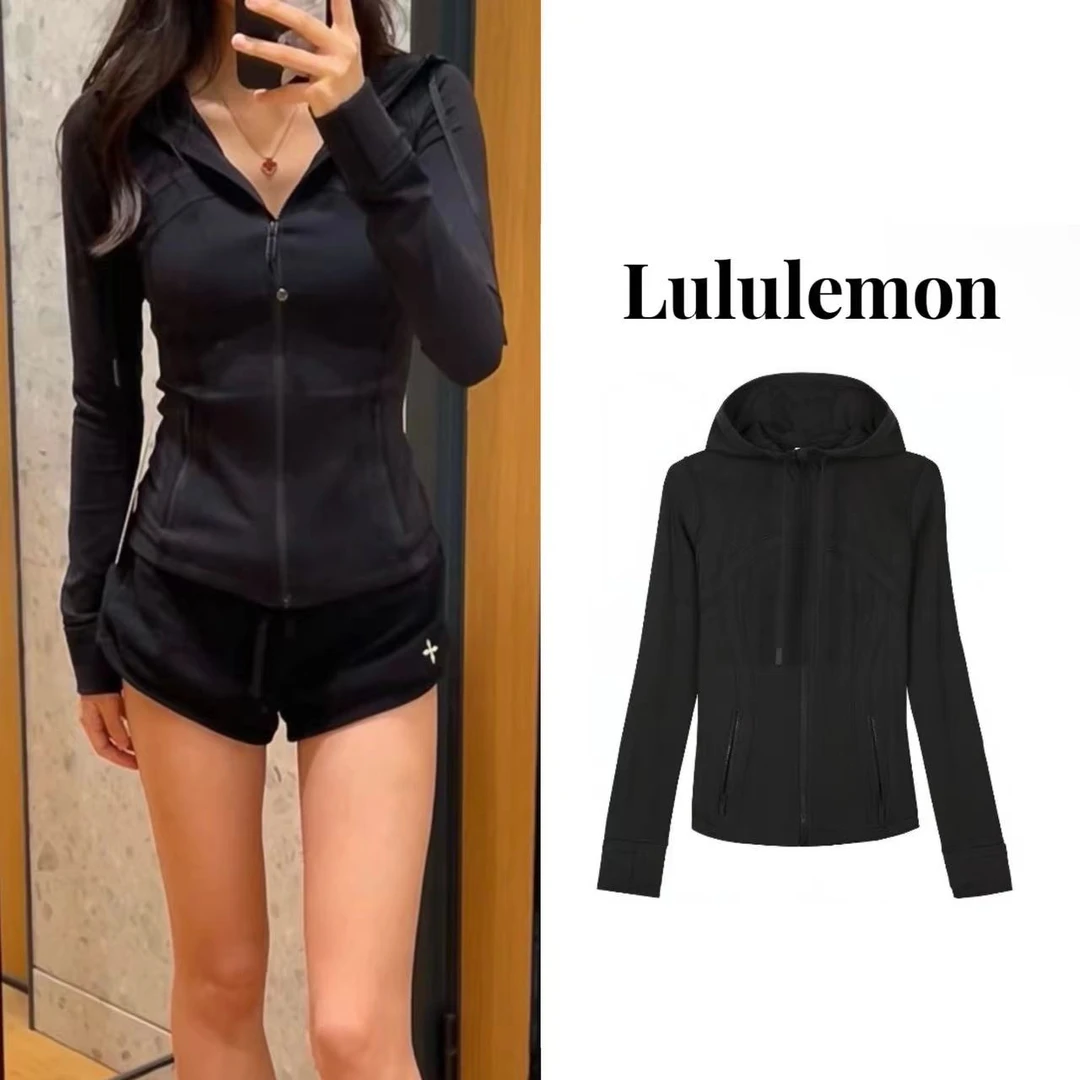 lululemon露露乐蒙 Define 系列 Nulu™面料纯色连帽修身 拉链外套