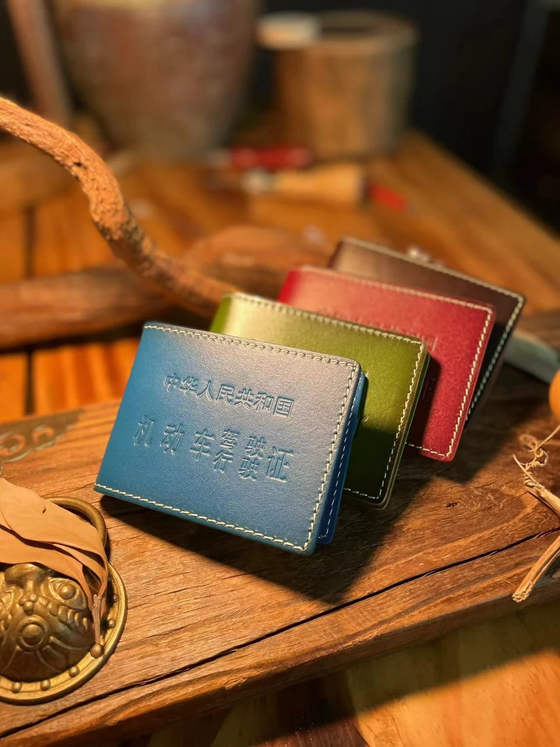 男女高档头层牛皮纯手工驾驶证皮套个性真皮男证件位行驶证驾照夹