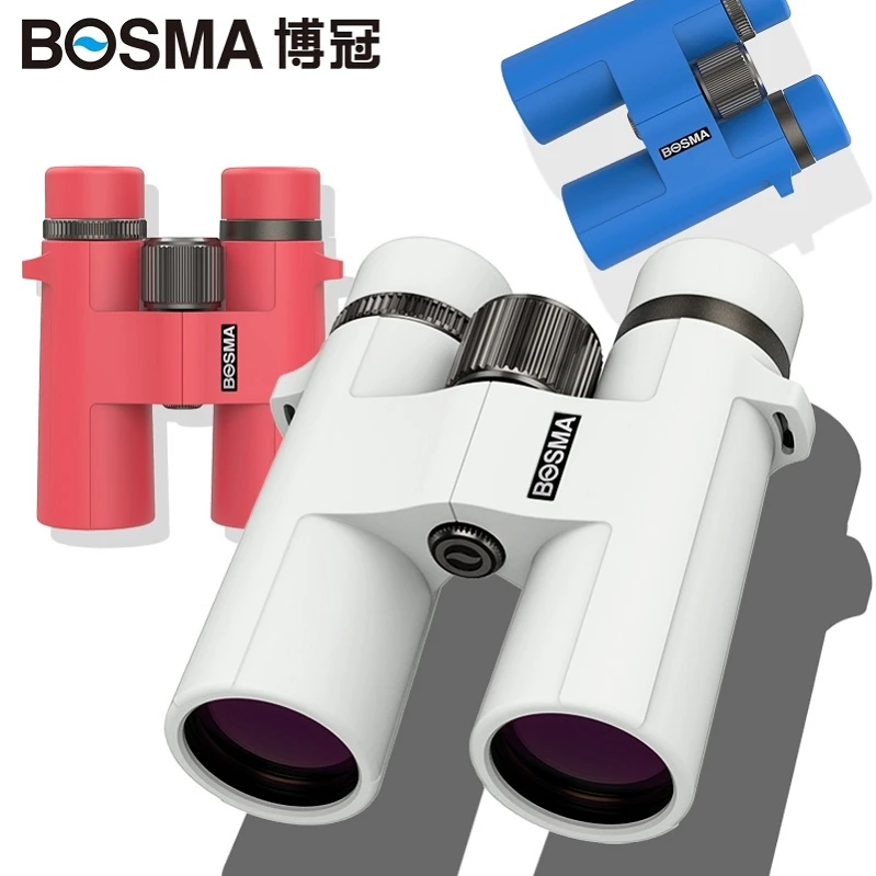 Bosma博冠鹭10x42双筒望远镜高清倍户外观景观星手持便携夜视防水