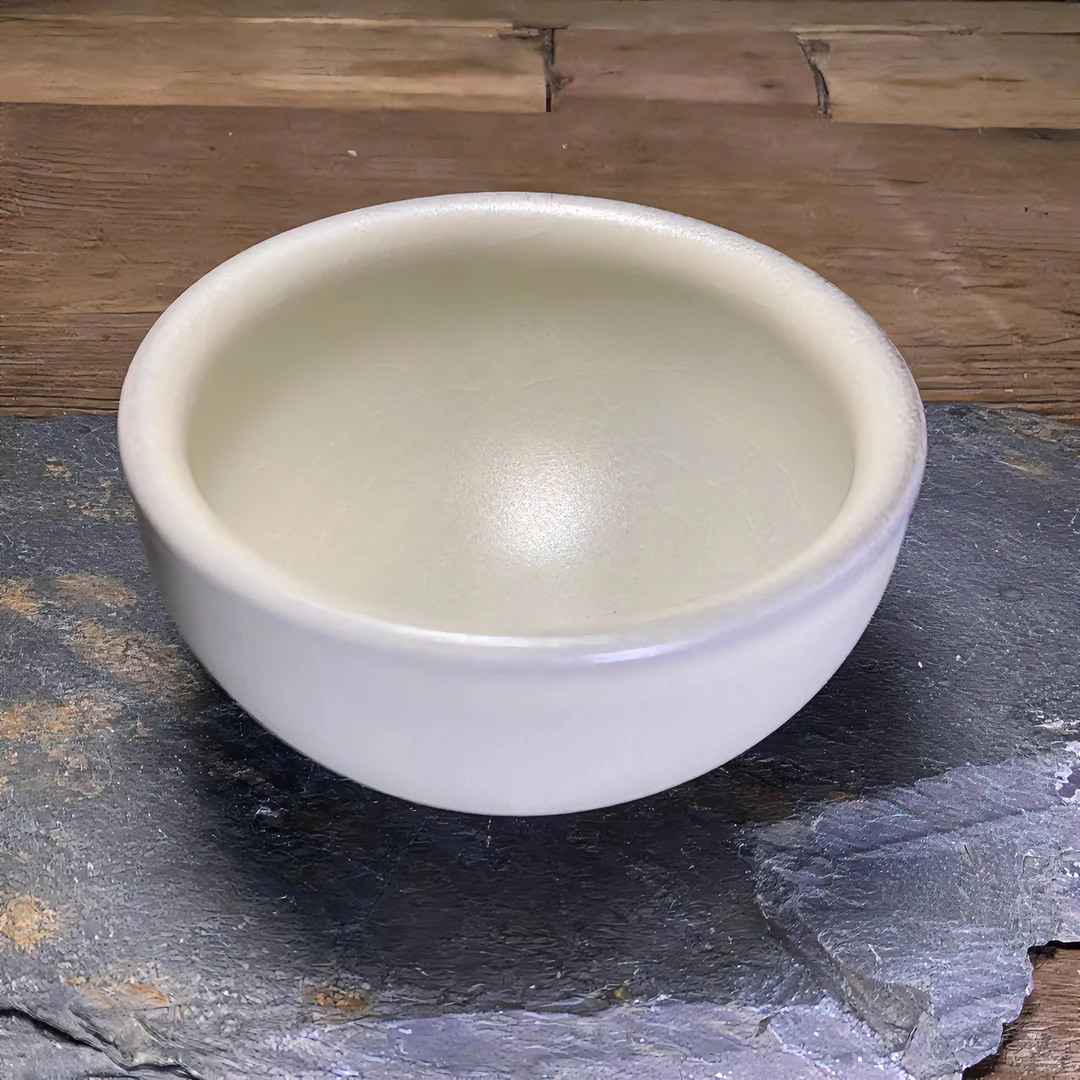 建窑建盏主人杯白贝【将军杯器型与无足钵】品茗杯茶盏