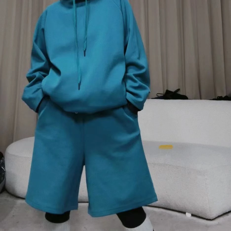 【NANA推荐】冬季新款运动时尚休闲纯色卫裤五分裤短裤2CL0402