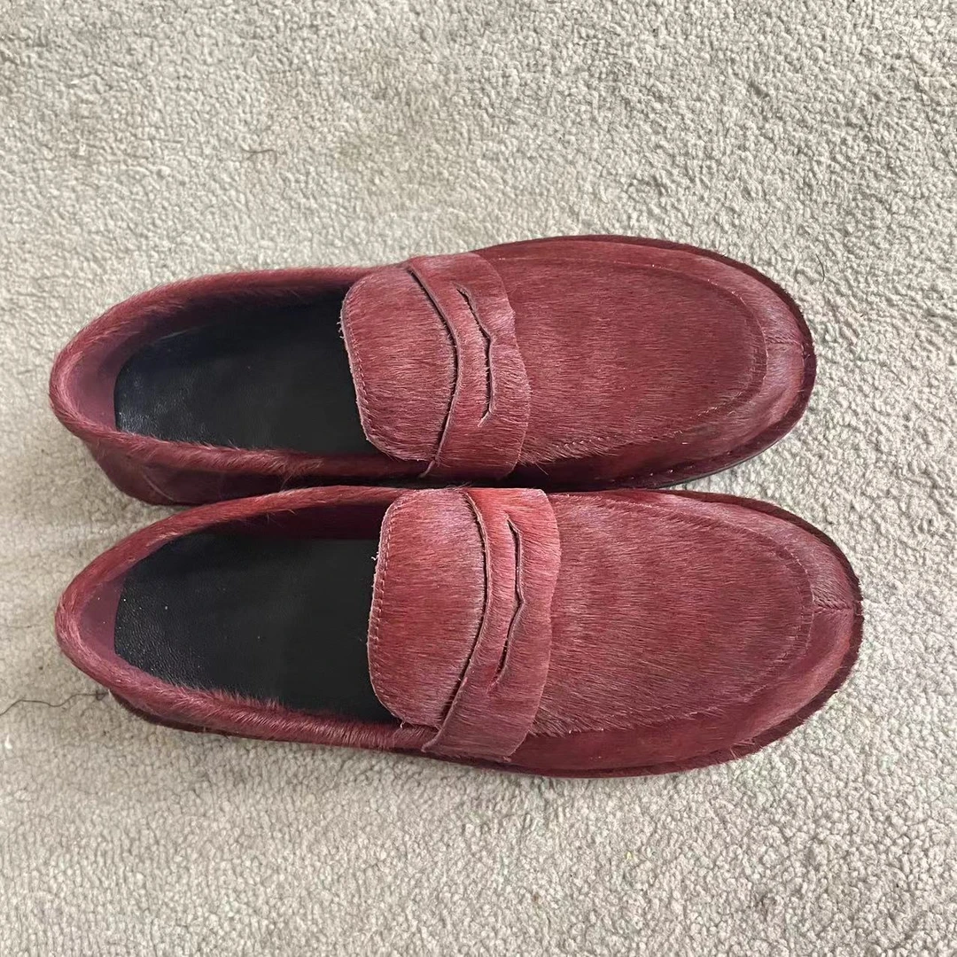 2024秋冬新款女士时尚百搭豆豆鞋2DH1201