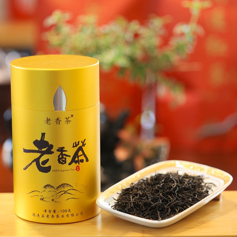 四川筠连高山红茶老香茶100克罐装