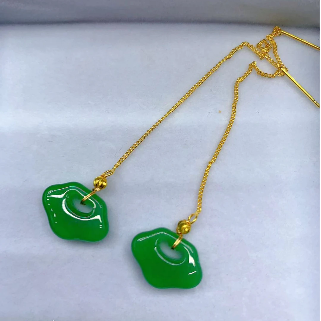 6号和田玉耳饰新款