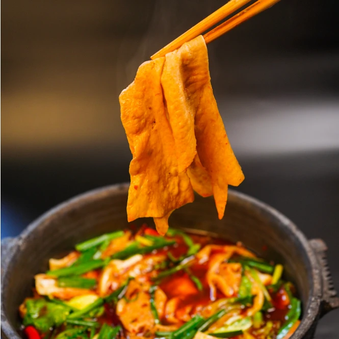 贵州特产（手工豆腐皮）手工豆制品-240g/袋浓郁劲道营养舌尖抖音