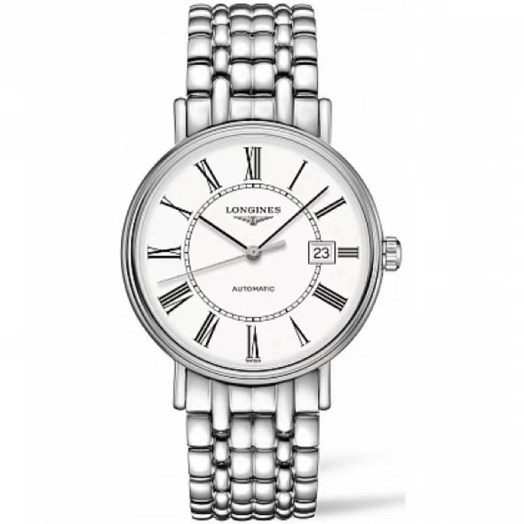 95新 Longines/浪琴 瑰丽L4.821/34.mm/白盘/全套/机械表/女表