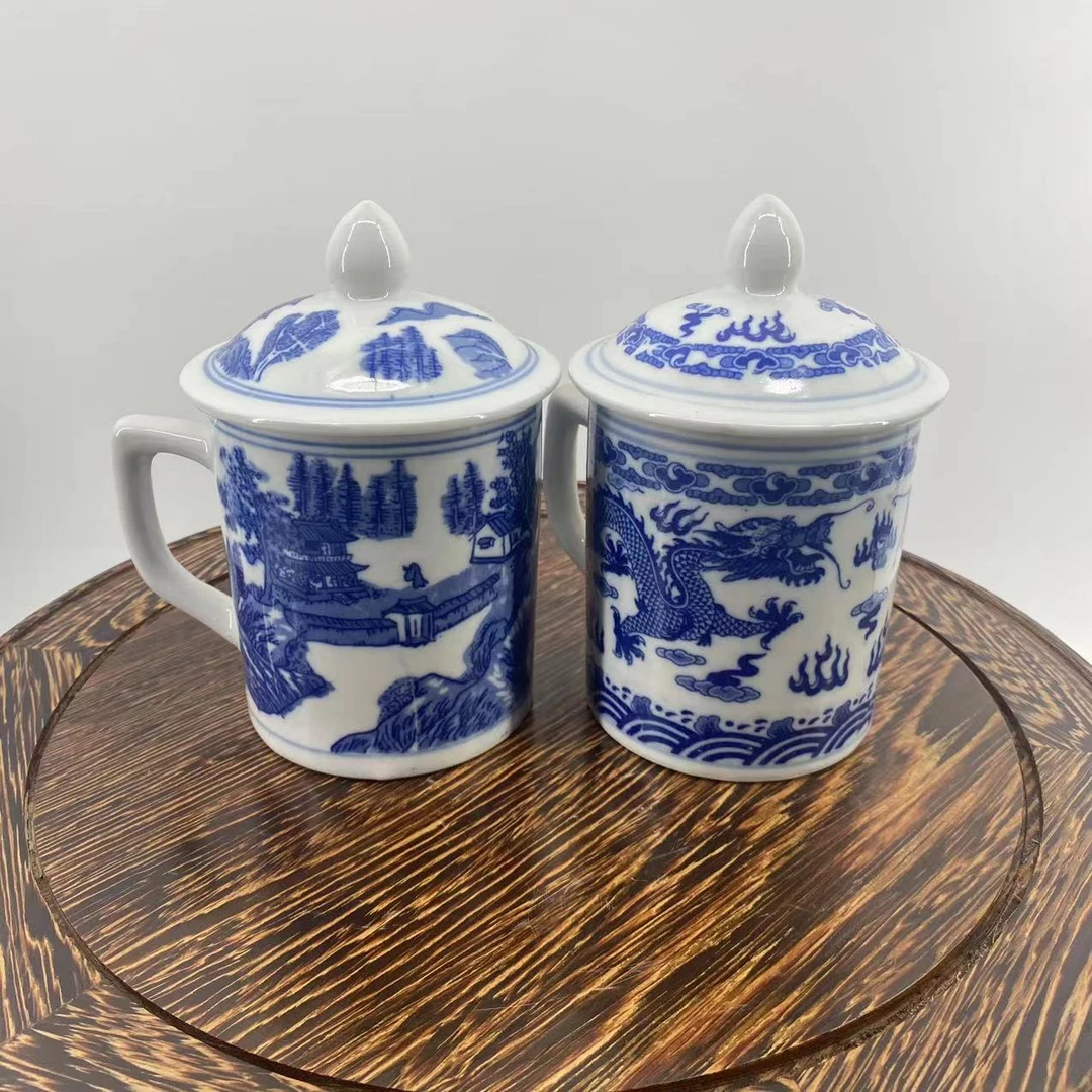 AK05景德镇陶瓷办公杯老板杯批量不固定/一对