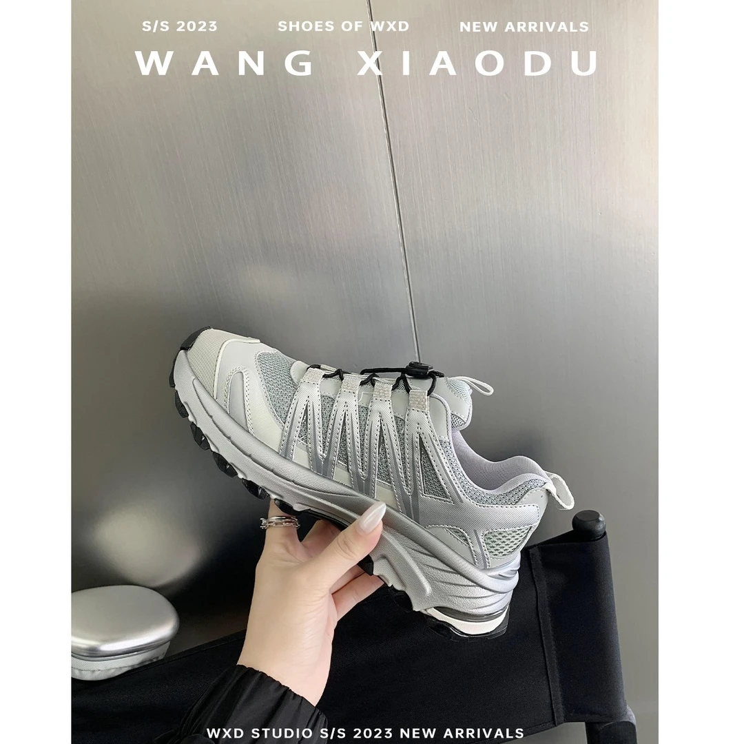 【王小毒】现货 落日垦丁●厚底增高老爹鞋女百搭透气休闲运动鞋时尚