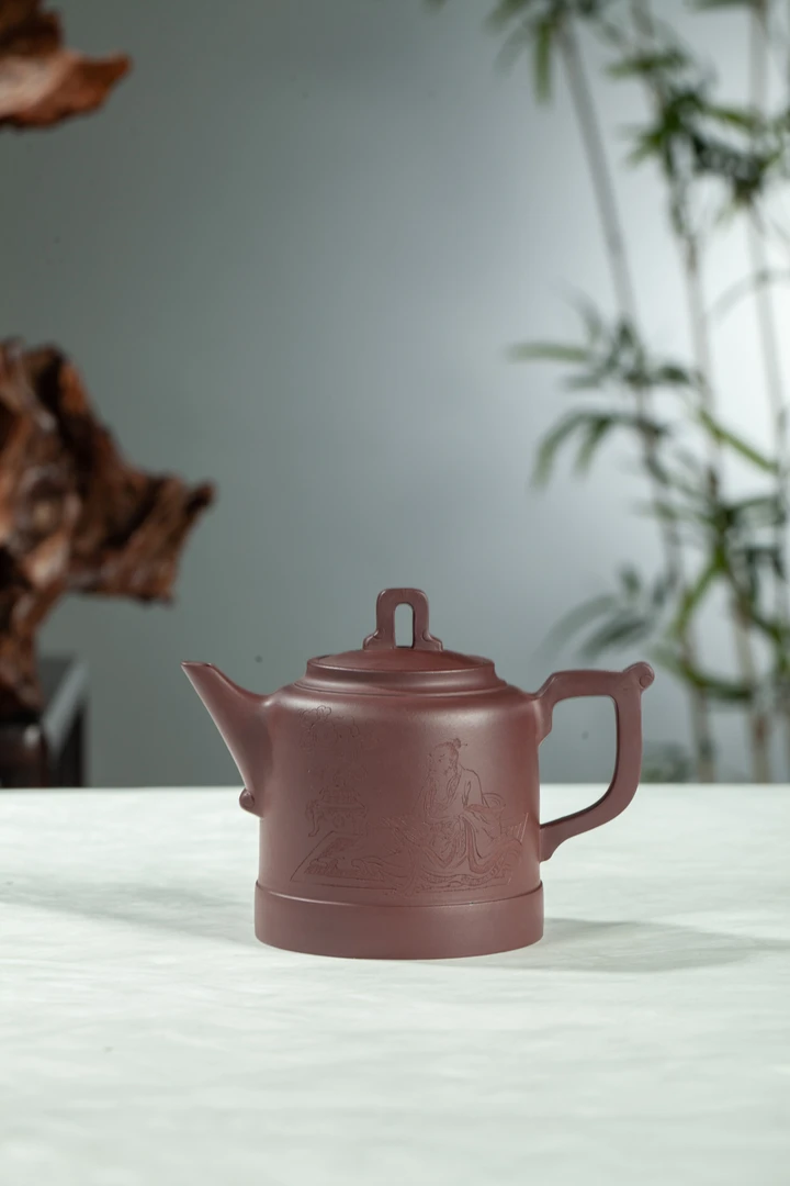 半手工如意吉直壶350CC客厅上档次茶壶泡茶壶最新款陶瓷茶壶