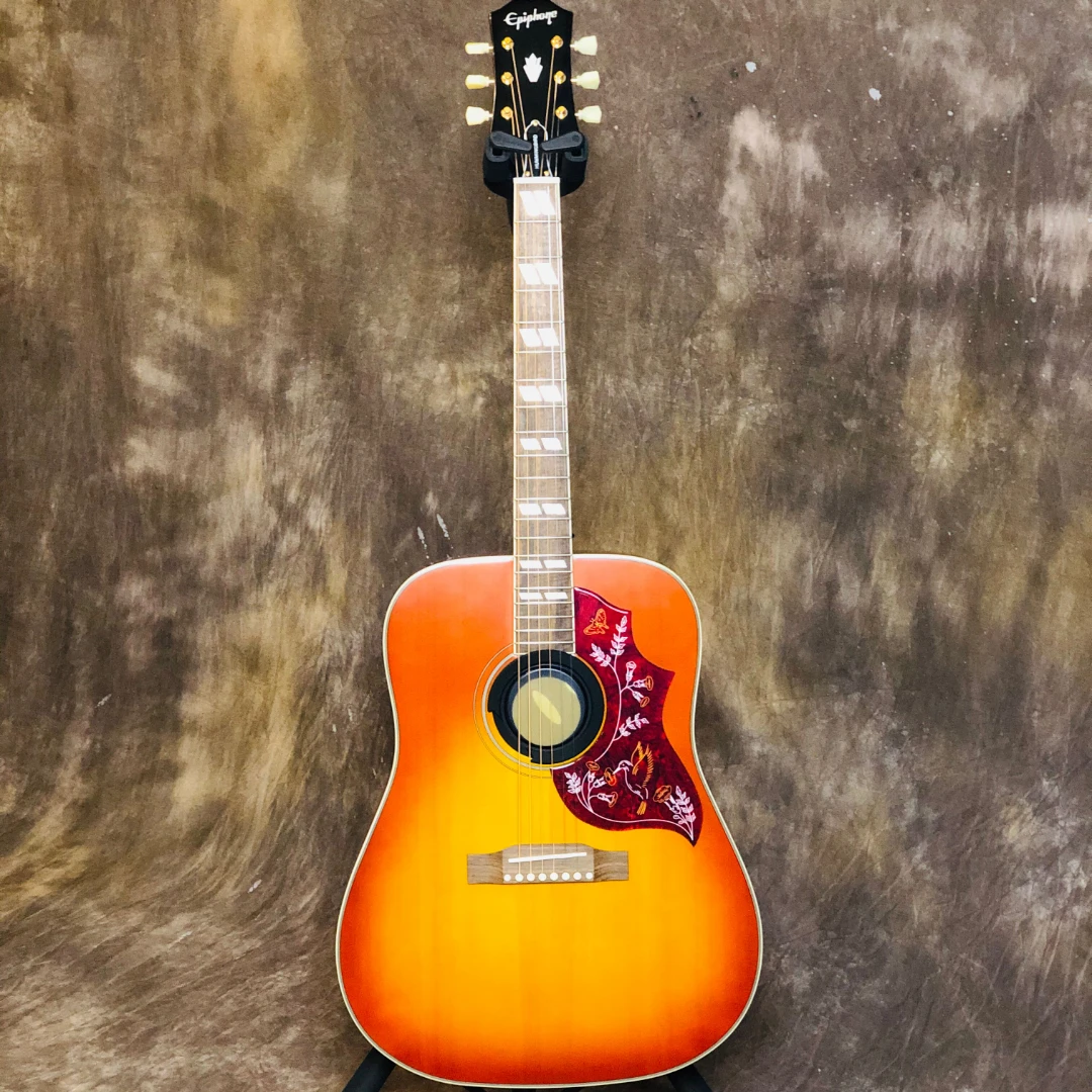 Epiphone【Epiphone】易普风民谣电箱吉他Hummingbird蜂鸟全单